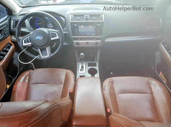 4S4BSATC6H3272654 2017 SUBARU OUTBACK Черный Вид панели приборов