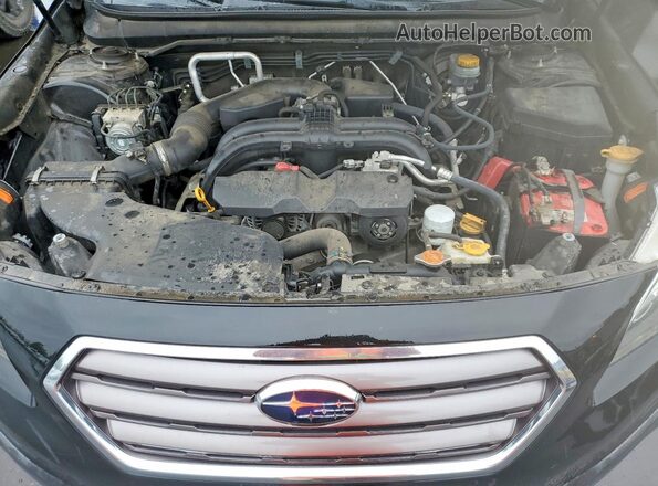 4S4BSATC6H3272654 2017 SUBARU OUTBACK Черный Вид задней части салона