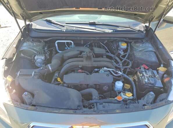 4S4BSATC8H3298821 2017 SUBARU OUTBACK Green Widok komory silnika