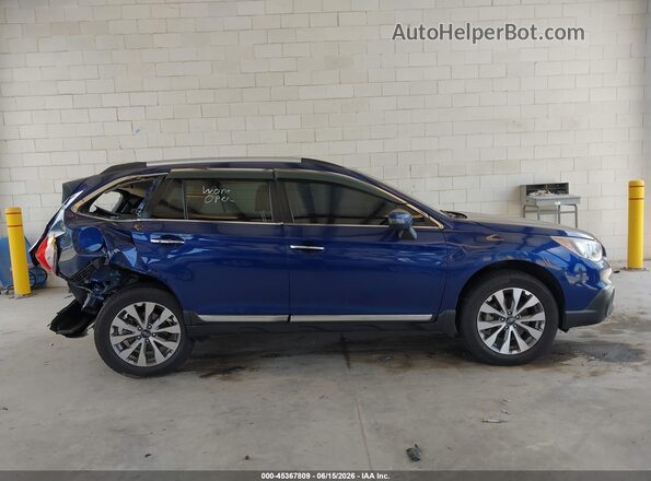 4S4BSATC9H3425091 2017 SUBARU OUTBACK Blue Widok wnętrza z tyłu