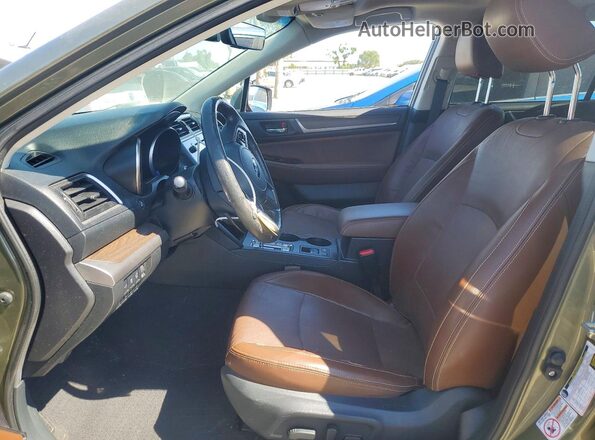 4S4BSATCXH3429263 2017 SUBARU OUTBACK Green Widok wnętrza z przodu