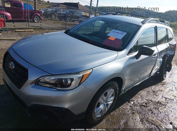 4S4BSBAC1G3222851 2016 SUBARU OUTBACK Silver Передня ліва чверть