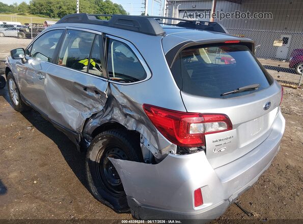4S4BSBAC1G3222851 2016 SUBARU OUTBACK Silver Задня ліва чверть