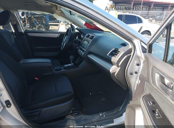 4S4BSBAC1G3222851 2016 SUBARU OUTBACK Silver Вид салону спереду