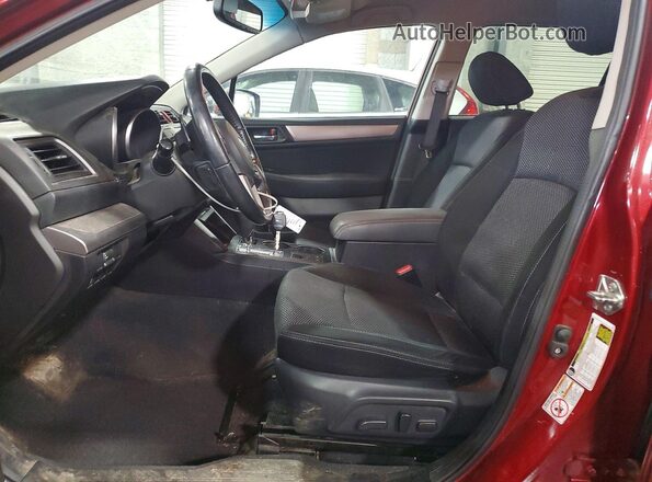 4S4BSBCC3G3288332 2016 SUBARU OUTBACK Burgundy Front interior view