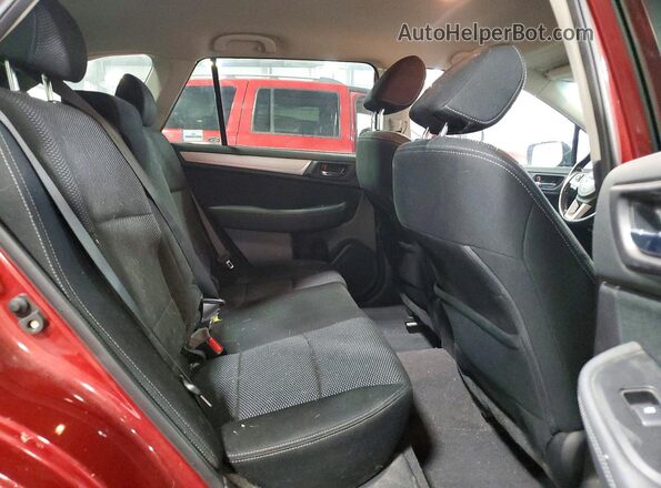 4S4BSBCC3G3288332 2016 SUBARU OUTBACK Burgundy Rear seats view