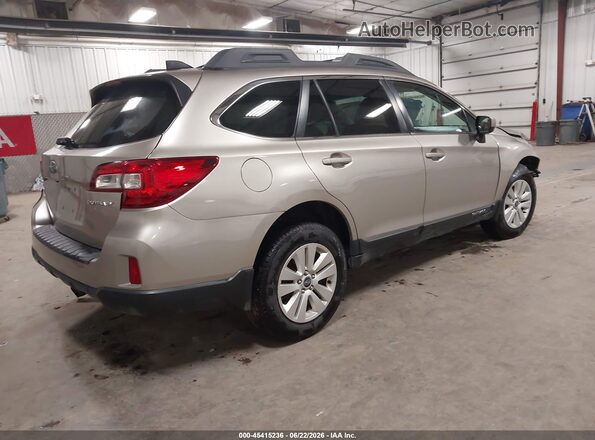4S4BSBCC3G3316534 2016 SUBARU OUTBACK Silver Հետևի աջ