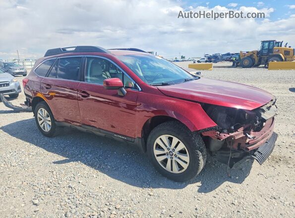 4S4BSBCC4G3204101 2016 SUBARU OUTBACK Red Delantero derecho