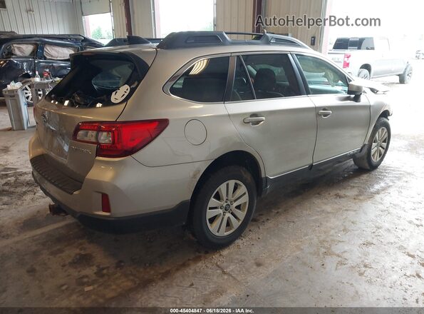 4S4BSBCC8G3221323 2016 SUBARU OUTBACK Silver Trasero derecho