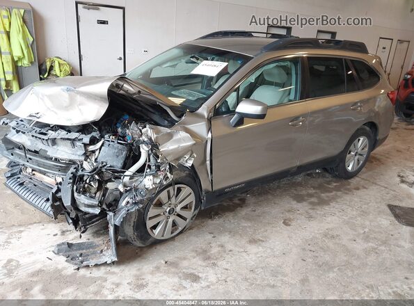 4S4BSBCC8G3221323 2016 SUBARU OUTBACK Silver Vista tres cuartos delantera izquierda