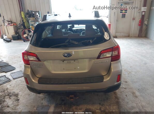 4S4BSBCC8G3221323 2016 SUBARU OUTBACK Silver Vista frontal
