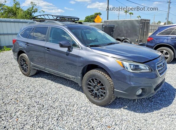 4S4BSBDC2G3246202 2016 SUBARU OUTBACK Gray Передня права чверть