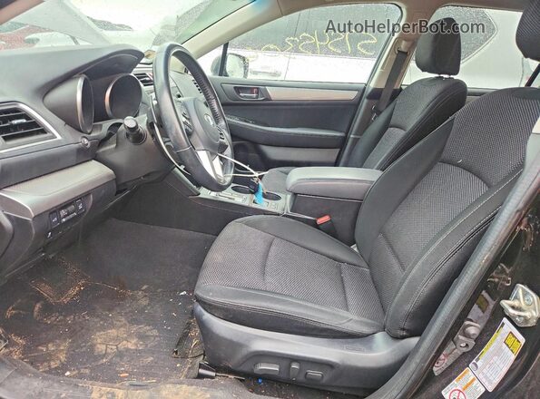 4S4BSBDC7G3325588 2016 SUBARU OUTBACK Черный Вид салона спереди
