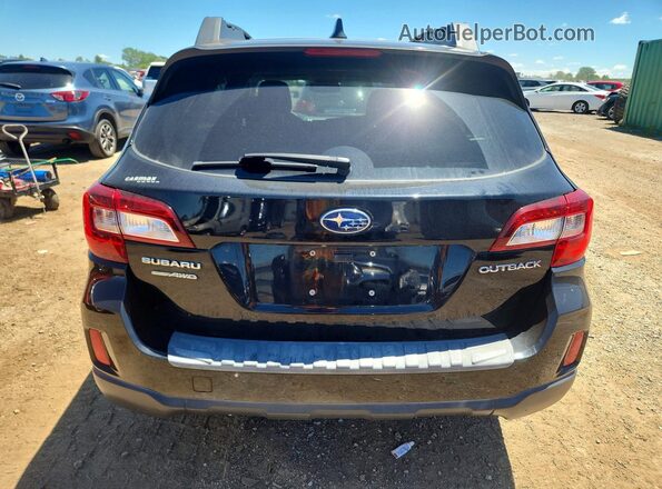 4S4BSBDC7G3325588 2016 SUBARU OUTBACK Черный Вид сзади