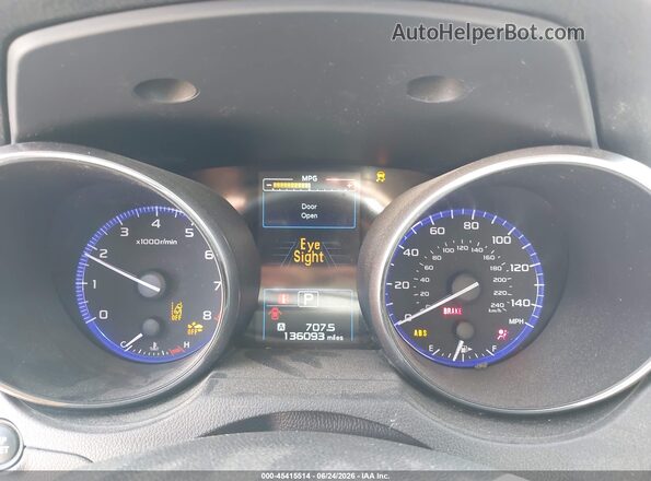 4S4BSBFC1G3320545 2016 SUBARU OUTBACK Blue უკანა სავარძლების ხედი