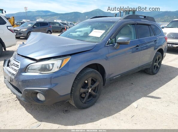 4S4BSBFC1G3320545 2016 SUBARU OUTBACK Blue წინა მარცხენა ხედი სამი მეოთხედიდან