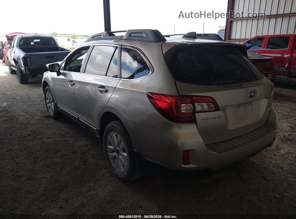 4S4BSBFC5G3283158 2016 SUBARU OUTBACK Gold Tył lewy