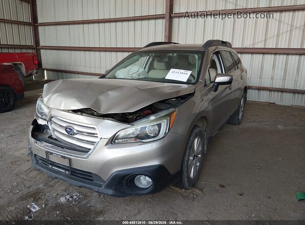 4S4BSBFC5G3283158 2016 SUBARU OUTBACK Gold Przód lewy