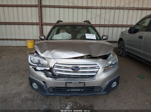 4S4BSBFC5G3283158 2016 SUBARU OUTBACK Gold Widok zestawu wskaźników