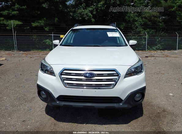 4S4BSBFC6G3332223 2016 SUBARU OUTBACK White Vista del cuadro de instrumentos
