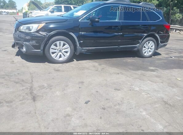 4S4BSBFCXG3346383 2016 SUBARU OUTBACK Black Widok z przodu