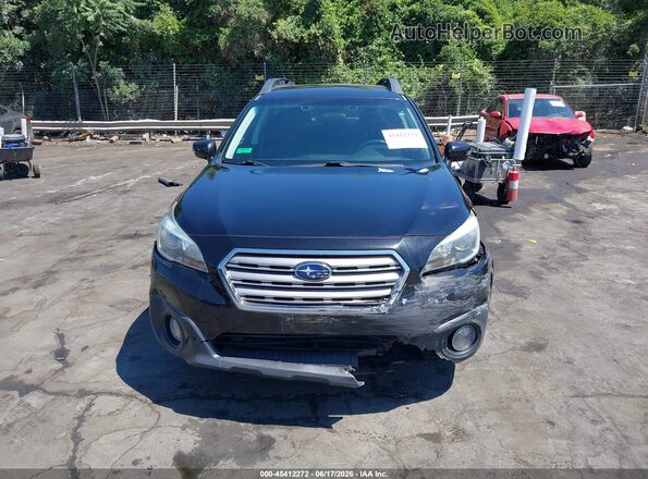 4S4BSBFCXG3346383 2016 SUBARU OUTBACK Black Widok zestawu wskaźników