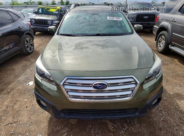 4S4BSBHC0G3238545 2016 SUBARU OUTBACK Green წინა ხედი