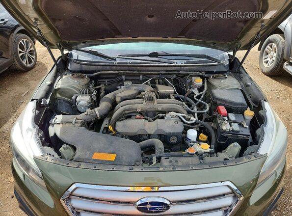 4S4BSBHC0G3238545 2016 SUBARU OUTBACK Green უკანა სალონის ხედი