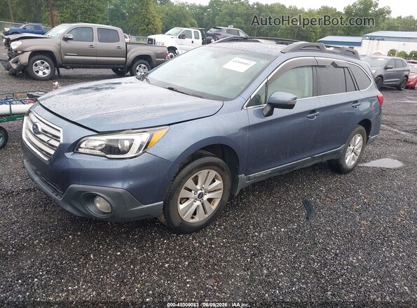 4S4BSBHC4G3338051 2016 SUBARU OUTBACK Blue წინა მარცხენა ხედი სამი მეოთხედიდან