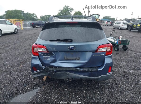 4S4BSBHC4G3338051 2016 SUBARU OUTBACK Blue 