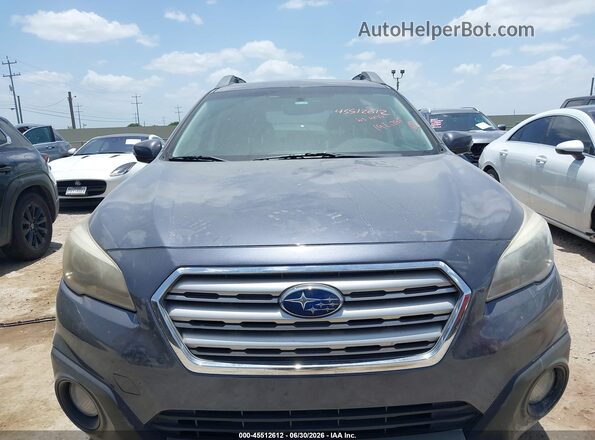 4S4BSBLCXG3335680 2016 SUBARU OUTBACK Gray Vista frontal