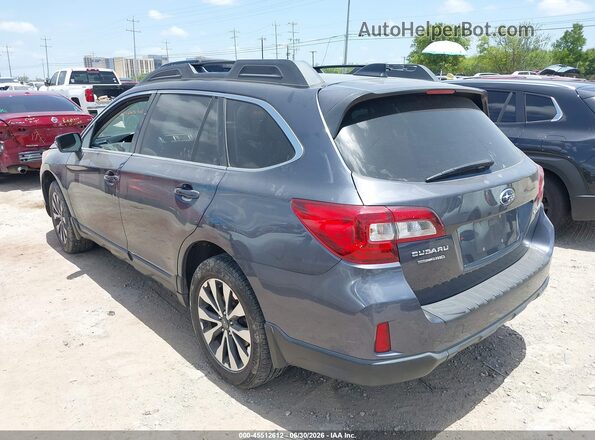 4S4BSBLCXG3335680 2016 SUBARU OUTBACK Gray Trasero izquierdo