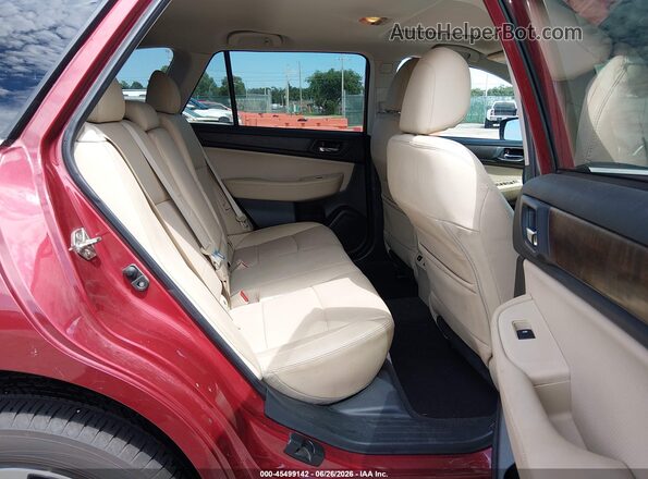 4S4BSBNC0G3266527 2016 SUBARU OUTBACK Red VIN sticker view