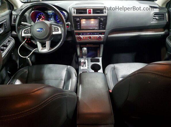 4S4BSBNC3G3269809 2016 SUBARU OUTBACK Blue Вид панелі приладів