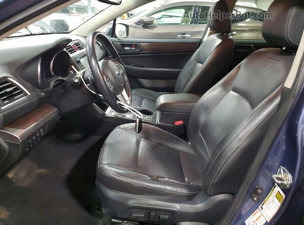 4S4BSBNC3G3269809 2016 SUBARU OUTBACK Blue Вид салону спереду