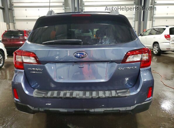 4S4BSBNC3G3269809 2016 SUBARU OUTBACK Blue Вид ззаду