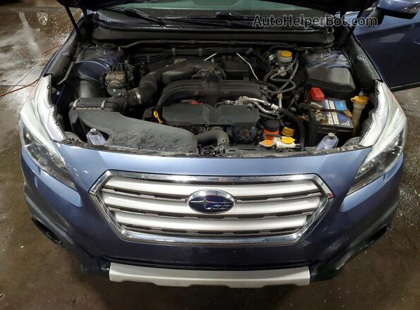 4S4BSBNC3G3269809 2016 SUBARU OUTBACK Blue Вид задньої частини салону