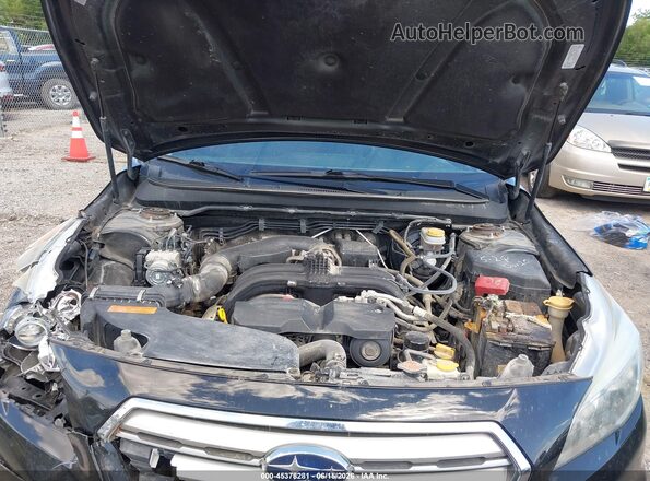 4S4BSBNC6G3207160 2016 SUBARU OUTBACK Черный Вид сзади