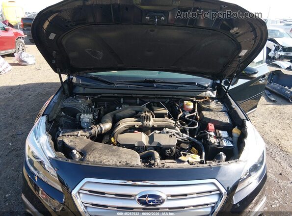 4S4BSBNC9G3348708 2016 SUBARU OUTBACK Black უკანა ხედი