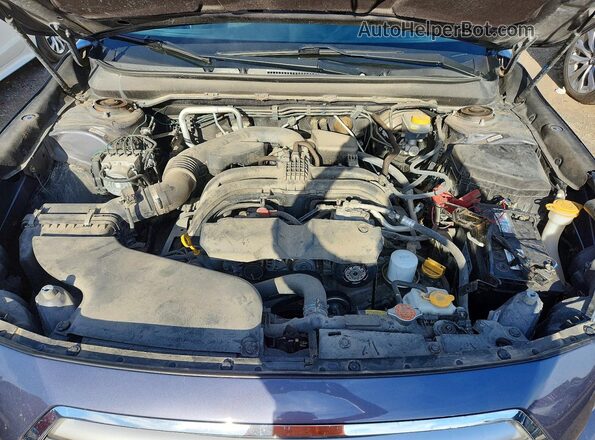 4S4BSCGC9H3244367 2017 SUBARU OUTBACK Blue Շարժիչի բաժամունքի տեսք