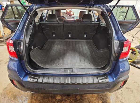 4S4BSENC0K3274251 2019 SUBARU OUTBACK Синий Вид сзади