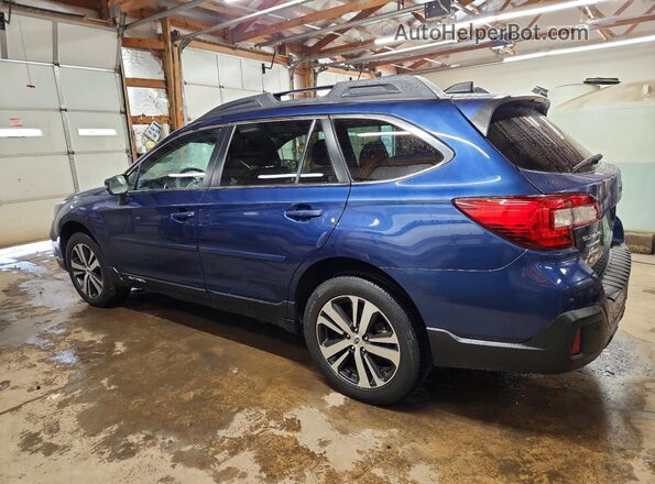 4S4BSENC0K3274251 2019 SUBARU OUTBACK Синий Задняя левая четверть