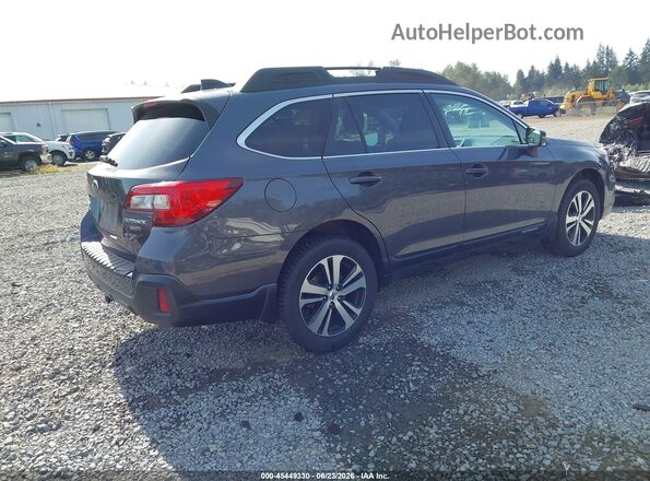 4S4BSENC1J3324508 2018 SUBARU OUTBACK Gray Հետևի աջ