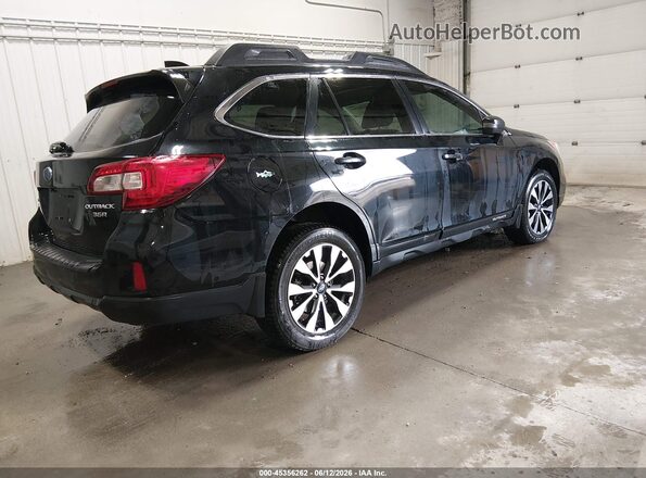 4S4BSENC2G3253635 2016 SUBARU OUTBACK Black უკანა მარჯვენა