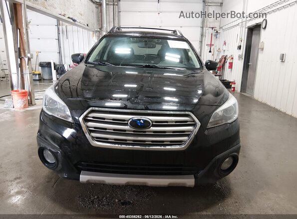 4S4BSENC2G3253635 2016 SUBARU OUTBACK Black ხელსაწყოთა პანელის ხედი