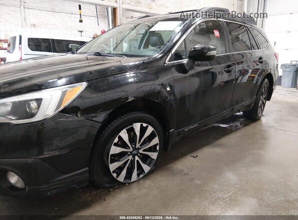4S4BSENC2G3253635 2016 SUBARU OUTBACK Black წინა ხედი