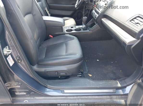4S4BSENC2H3328397 2017 SUBARU OUTBACK Синий Вид салона спереди