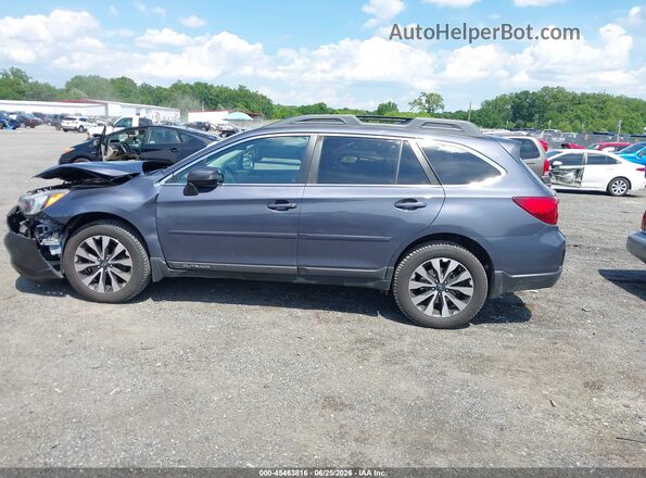 4S4BSENC2H3328397 2017 SUBARU OUTBACK Синий Панорамный вид салона 360°