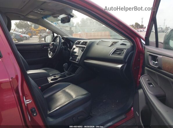 4S4BSENC2J3202398 2018 SUBARU OUTBACK Red Вид салону спереду