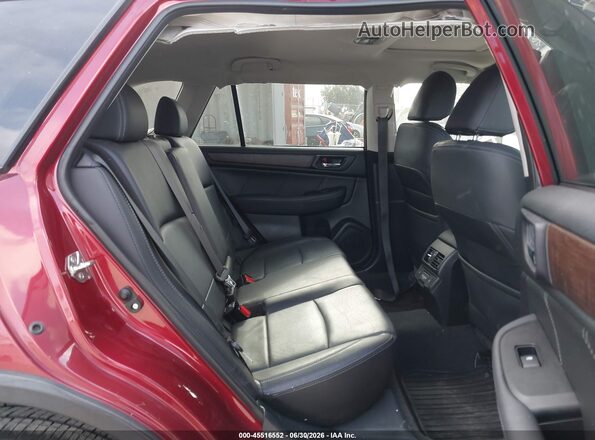 4S4BSENC2J3202398 2018 SUBARU OUTBACK Red Вид наклейки з VIN-кодом